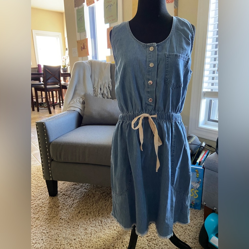 Denim Mittoshop dress NWT! 💙